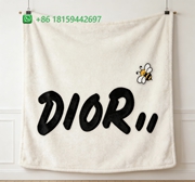 Dior Throw Blankets